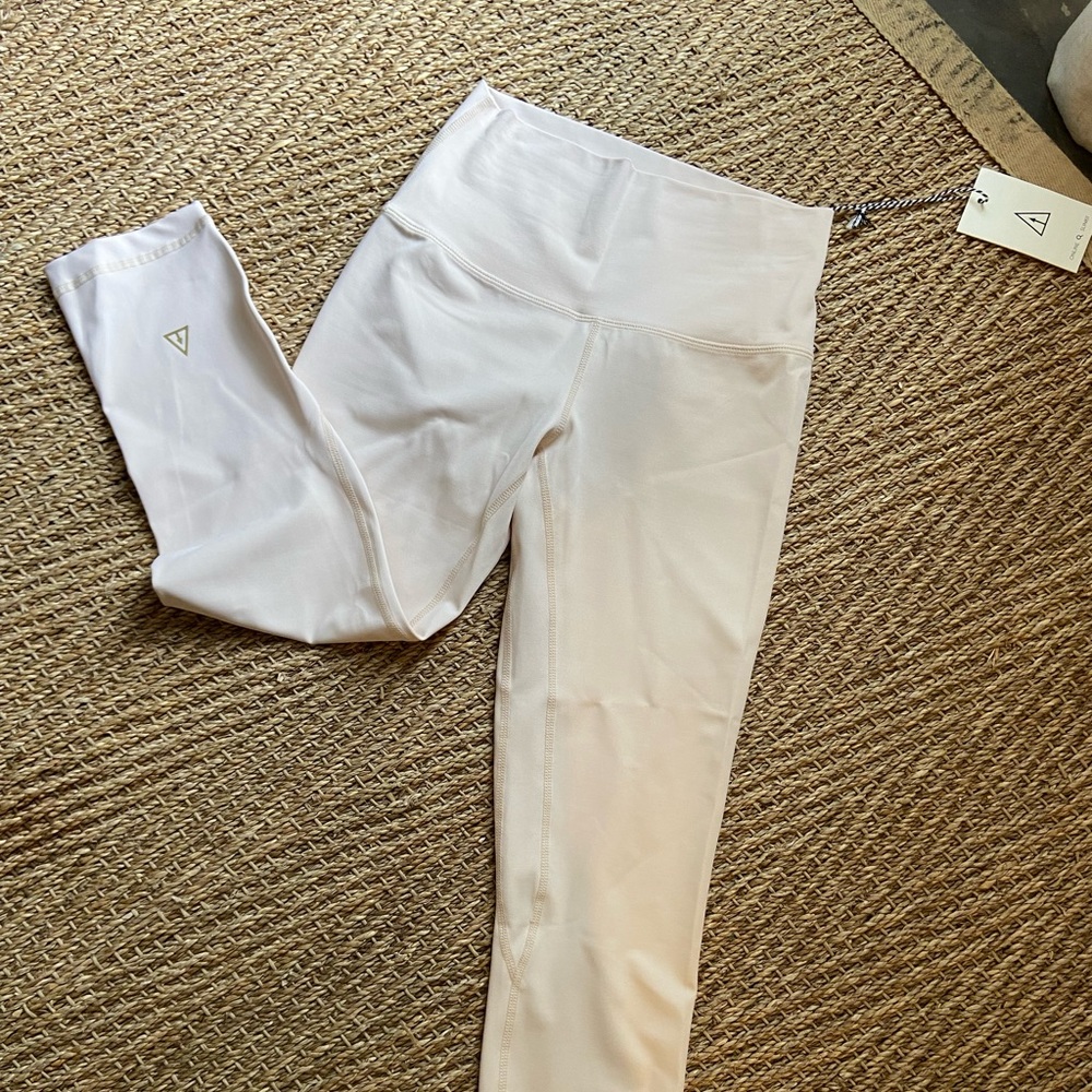 Slinkii high rise tight/ athletic leggings in stone BNWT size Small